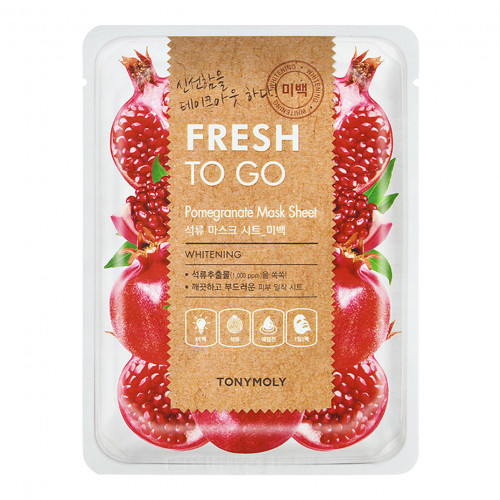 TONYMOLY Fresh To Go Pomegranate Mask Sheet 1pcs