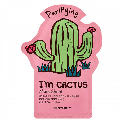 TONYMOLY I'm Real Cactus Sheet Mask 1pcs