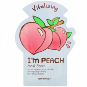 TONYMOLY I'm Real Peach Sheet Mask 1pcs