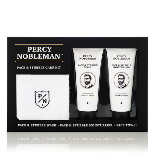 Percy Nobleman Face & Stubble Care Kit Set