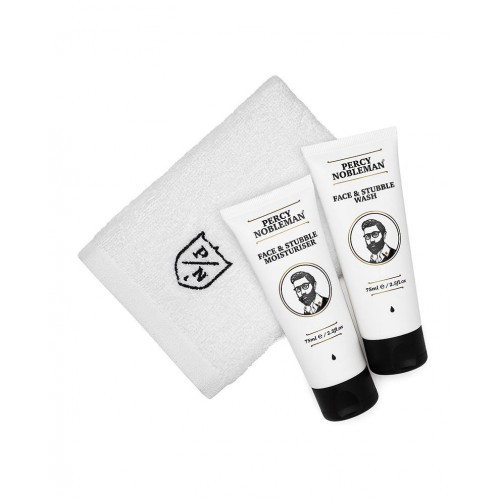 Percy Nobleman Face & Stubble Care Kit Set