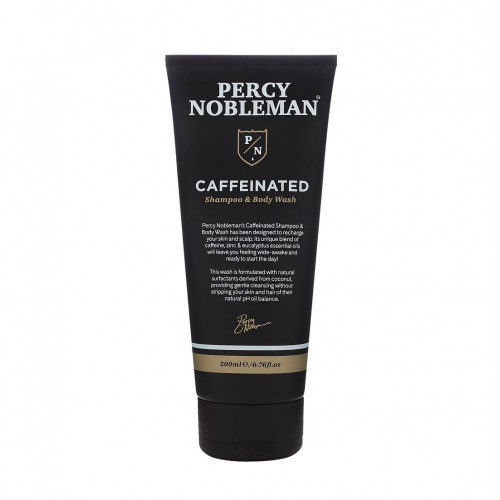 Percy Nobleman Caffeinated Shampoo and Body Wash 200ml