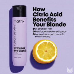 Matrix Unbreak My Blonde Citric Acid Strenghtening Shampoo 300ml