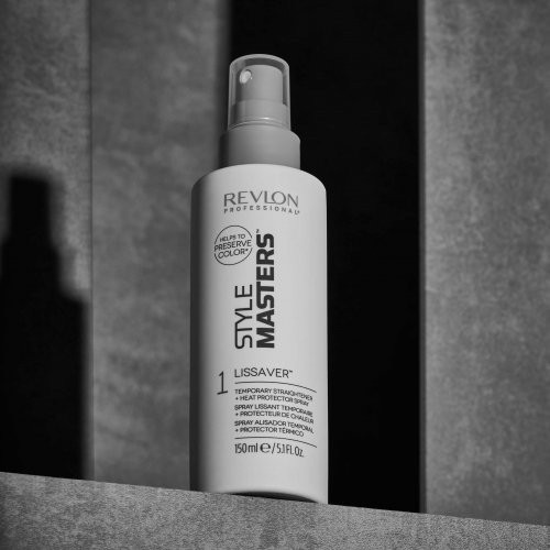 Revlon Professional Style Masters Lissaver Temporary Straightener Snd Heat Protection Hairspray 150ml