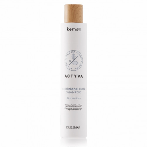 Kemon Actyva Nutrizone Ricca Hair Shampoo 250ml