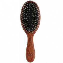 TEK Padouk Wood Oval Hairbrush MP Light