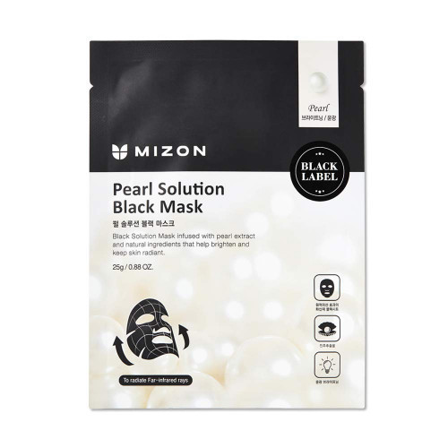 Mizon Pearl Solution Black Mask 25g