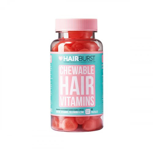 Hairburst Chewable Hair Vitamins Hair growth boosting vitamins 60 gummies
