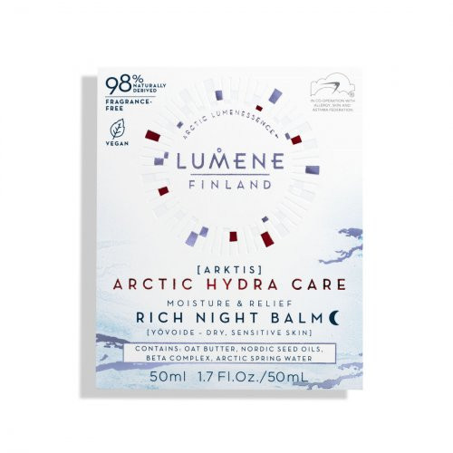 Lumene Arctic Hydra Care Moisture & Relief Rich Night Balm 50ml