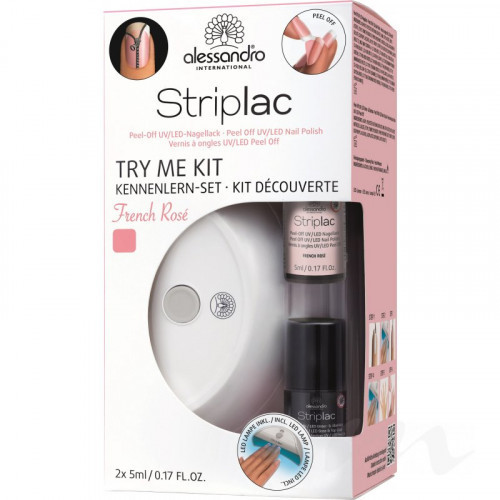 Alessandro Striplac Try Me Kit French Rose 