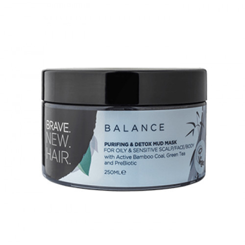 Brave New Hair Balance Purifying & Detox Mud Mask 250ml