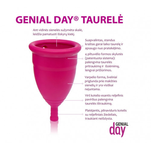 Gentle Day Genial Menstrual Cup Small