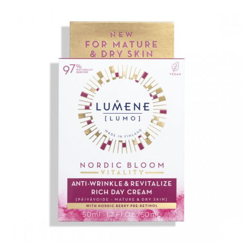 Lumene Nordic Bloom Vitality Anti-Wrinkle & Revitalize Rich Day Cream 50ml