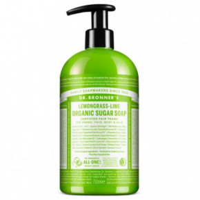 Dr. Bronner's Lemongrass Lime Organic Sugar Soap 710ml