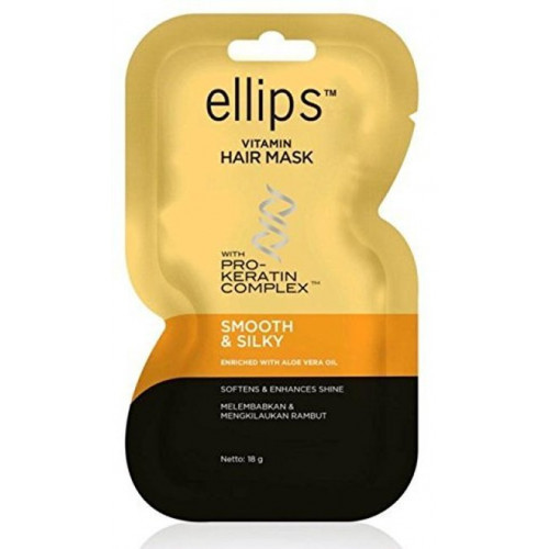 Ellips Yellow Smooth & Shiny Hair Mask 18g