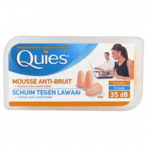 Quies Anti Noise Foam Earplugs Neutral Sand