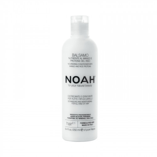 Noah 2.1 Natural Detangling And Moisturizing Conditioner with Mango and Rice Proteins 250ml