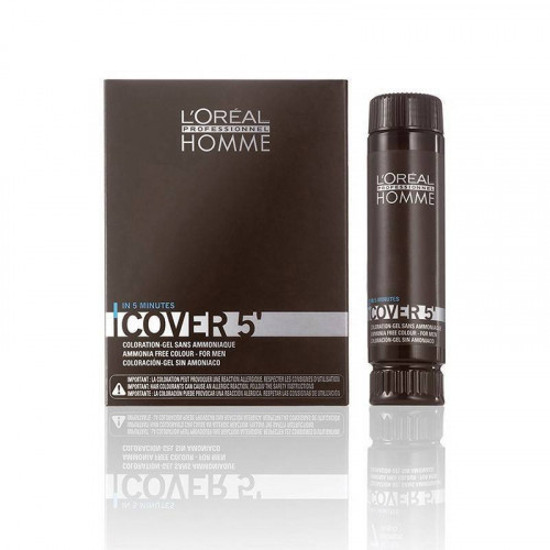L'Oréal Professionnel HOMME Cover 5 Hair Colour Gel 3x50ml