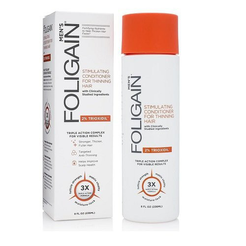 Foligain Stimulating Hair Conditioner for Thinning Hair for Men with 2% Trioxidil 236ml