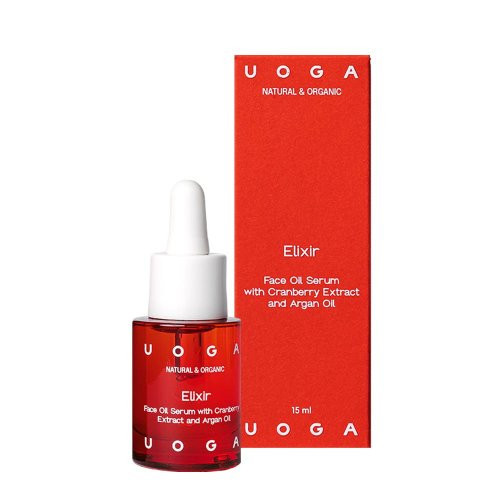 Uoga Uoga Natural Face Elixir With Cranberry Extract And Argan Oil 15ml