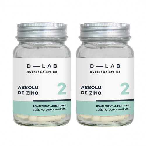 D-LAB Nutricosmetics Absolu de Zinc Food Supplement 1 Month