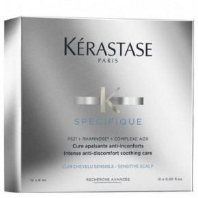 Kerastase Cure Apaisante Intense Anti-Irritation Hair Care Treatment 12*6ml