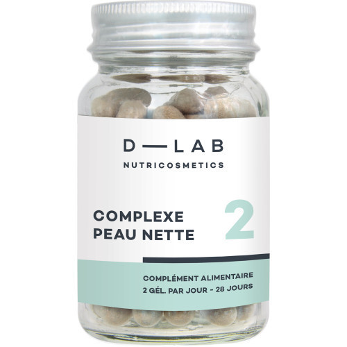 D-LAB Nutricosmetics Complexe Peau Nette Clear Skin Complex 1 Month