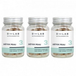D-LAB Nutricosmetics Détox Peau Food Supplements for Skin Detoxication 1 Month