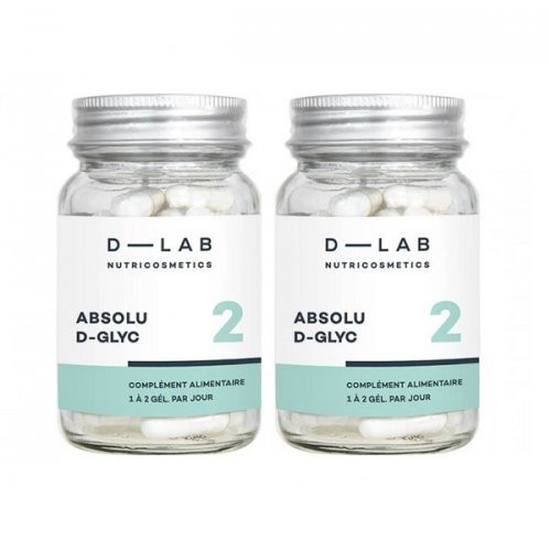 D-LAB Nutricosmetics Absolu D-GLYC Food Supplement Against Skin Aging 1 Month