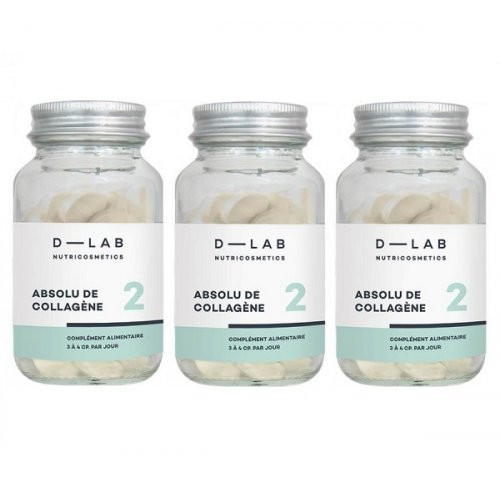 D-LAB Nutricosmetics Absolu de Collagène Pure Collagen Food Supplement 1 Month