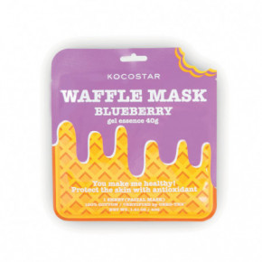 Kocostar Waffle Mask Blueberry 1pcs