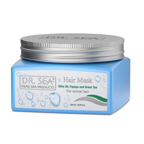 Dr. Sea Kaukė plaukams su alyvuogėmių, papajų aliejais ir žalios arbatos ekstraktais 325ml