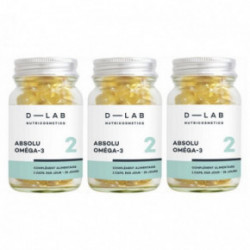 D-LAB Nutricosmetics Absolu Oméga-3 Pure Omega-3 Food Supplement 1 Month