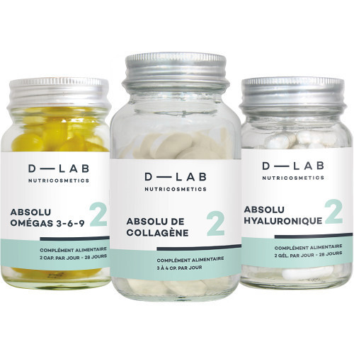 D-LAB Nutricosmetics Jeunesse-Absolue Pure-Nutrition Food Supplement For Firmer Skin Set