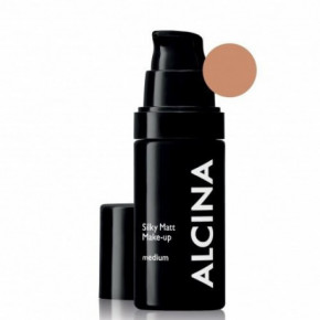 Alcina Silky Matt Makeup Powder - Dark 02 Medium