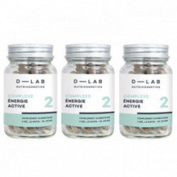 D-LAB Nutricosmetics Complexe Énergie Active Active Energy Complex Food Supplement 1 Month