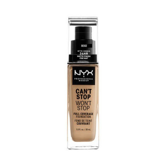 Nyx professional makeup Can't Stop Won't Stop Full Coverage Foundation 30ml