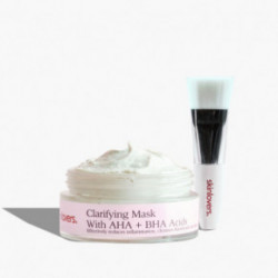 Skinlovers Clarifying Mask with AHA+BHA Acids + Brush