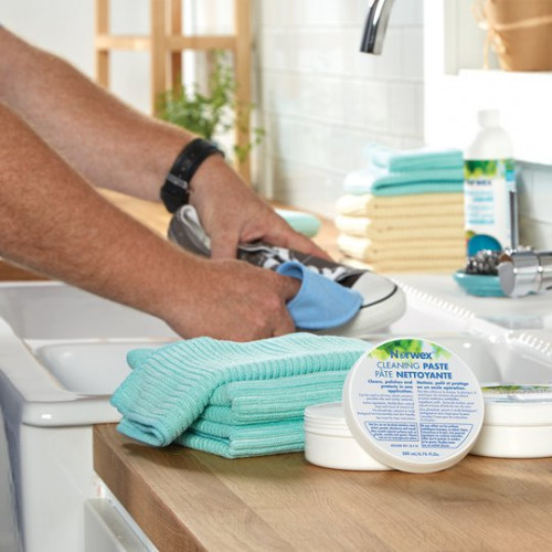 How to use Norwex cleaning paste #norwex #norwexclean #norwexcleaningp