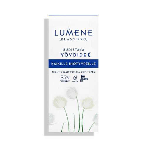 Lumene Klassikko Night Cream For All Skin Types 50ml