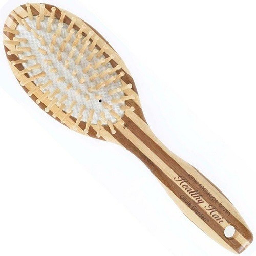 Olivia Garden Healthy Hair Ionic Massage Paddle Oval Brush Small