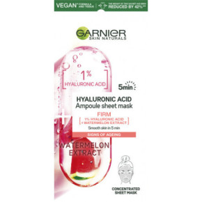 Garnier Hyaluronic Acid + Watermelon Firming Ampoule Sheet Mask 15g