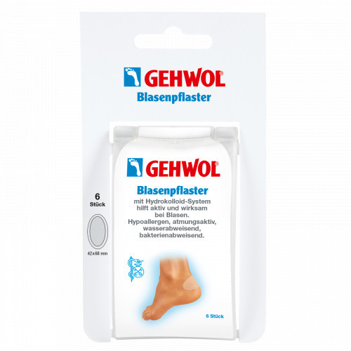 Gehwol Blister Plaster with Hydrocolloid System - Large 6 pcs