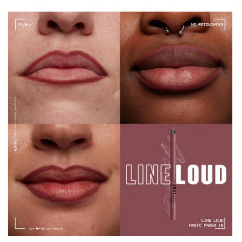 Nyx professional makeup Line Loud Longwear Lip Liner Goal Crusher