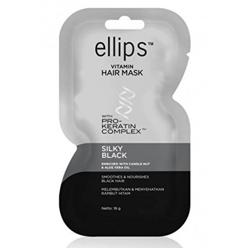 Ellips Silky Black Hair Mask 18g