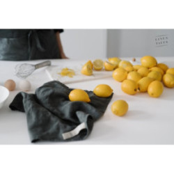 Linen Tales Linen Kitchen Towel Lemon Curry