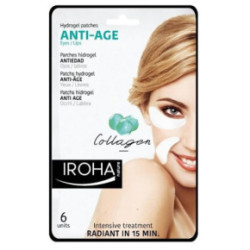 IROHA Eye & Lip Hydrogel Patches Anti-Age With Collagen 6 pcs