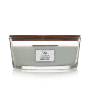 WoodWick Lavender & Cedar Candle Heartwick