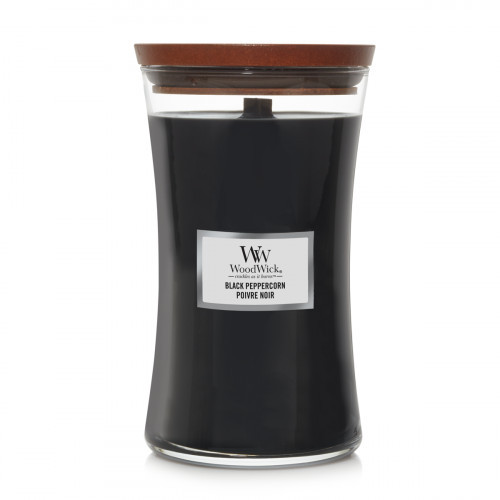 WoodWick Black Peppercorn Candle Heartwick