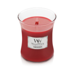 WoodWick Pomegranate Candle Heartwick
